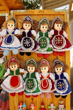 Hungarian Dolls, Tihany, Hungary