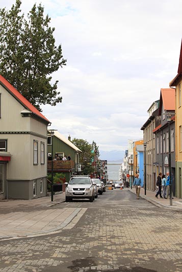 A Street, Reykjavik, Iceland