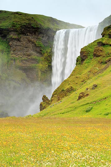 Skogarfoss Waterfall, Iceland