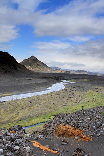Enroute Vatnajokull, Iceland