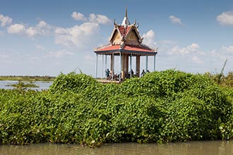 Crematorium, Mechhrey Village, Tonle Sap Lake, Cambodia