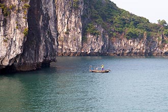 Cruising Halong Bay, Vietnam