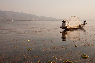 Fisherman, Inle Lake, Inle, Myanmar