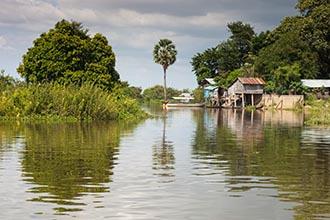 Mechhrey Village, Tonle Sap Lake, Siem Reap, Cambodia