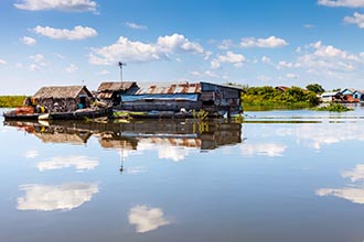 Mechhrey Village, Tonle Sap Lake, Siem Reap, Cambodia