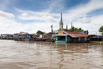 Mekong River, Cai Be, Vietnam