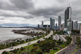 Panama Bay, Room with a view, Hotel Hilton, Panama City, Panama