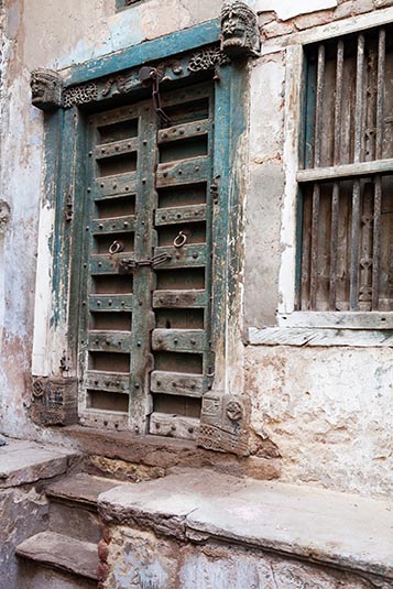 A Door, Ahmedabad, Gujarat, India