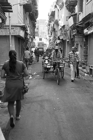 A Lane, Ahmedabad, Gujarat, India