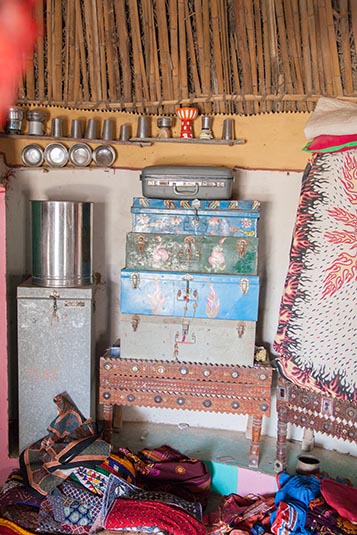 Traditional Home, Ludiya Village, Gujarat, India