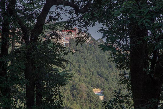 View from St. John Church, McLeod Ganj, Himachal Pradesh, India