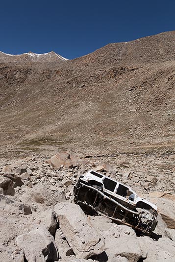 An Accident, Towards Pangong, Ladakh, India