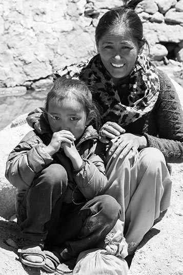 Locals, Chang La Pass, Ladakh, India