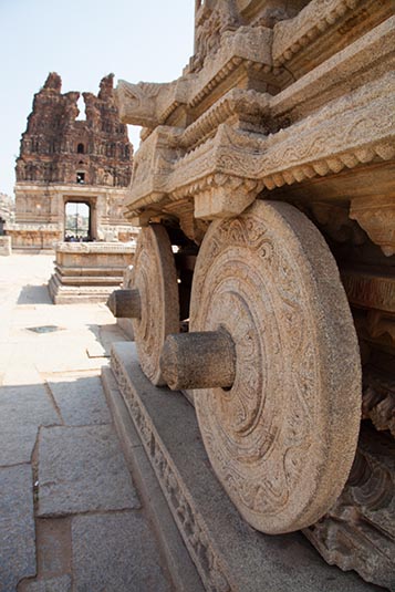 Chariot, Vitthala Temple, Hampi, Karnataka, India