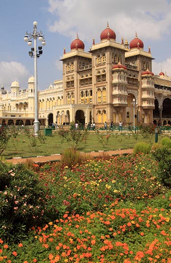 Section, Temple, Mysore Palace, Mysore, Karnataka