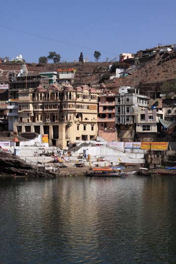 Ghat, River Narmada, Omkareshwar, Madhya Pradesh, India