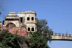 Old Structure, River Narmada, Omkareshwar, Madhya Pradesh, India