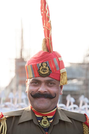A BSF Soldier, Wagah, Punjab, India