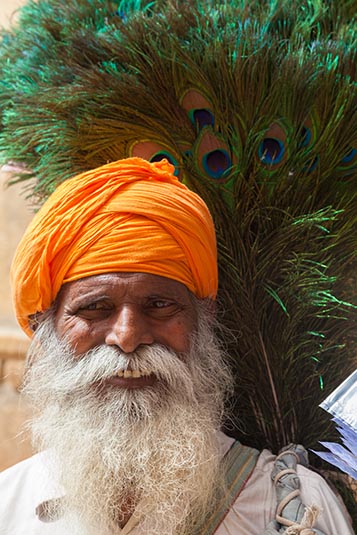 A Vendor, Jaisalmer, Rajasthan, India