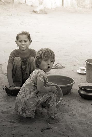 Local Children, Khuri, Rajasthan, India