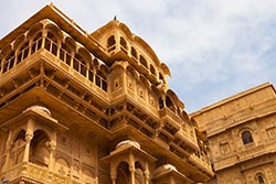 Palace, Jaisalmer Fort, Jaisalmer, Rajasthan, India