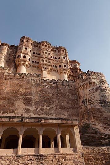 Base, Mehrangarh Fort, Jodhpur, Rajasthan, India