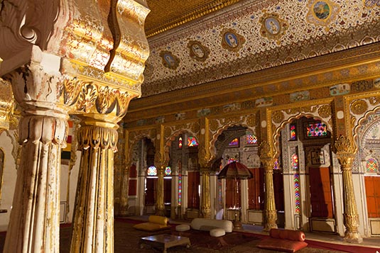 Durbar Hall, Mehrangarh Fort, Jodhpur, Rajasthan, India