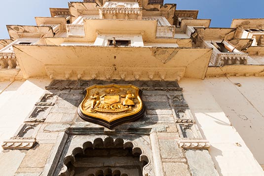 Entrance, City Palace, Udaipur, India