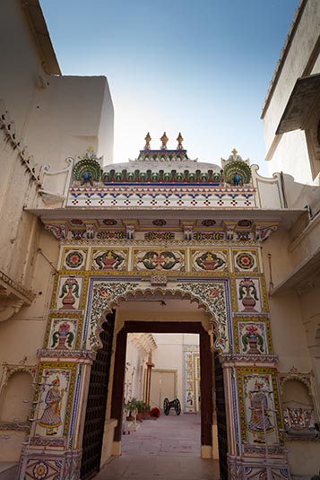 Gates, City Palace, Udaipur, India