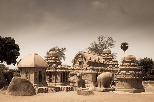 Five Rathas, Mahabalipuram, India