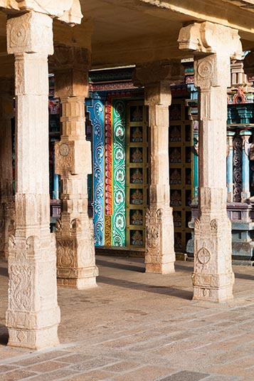 A Temple, Sri Ranganathaswamy Temple, Srirangam, Tiruchirapalli, India