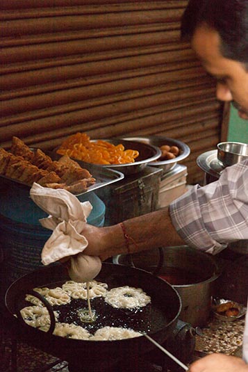 Jalebi & Kachori Vendor, Varanasi, India