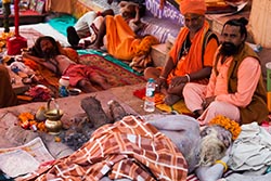 Naga Baba Camp, Varanasi, India