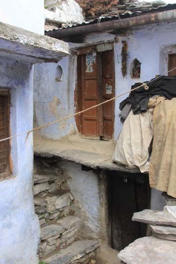 House, Mana Village, The Himalayas