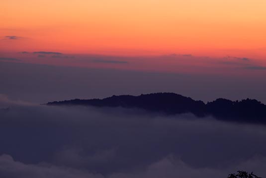 Early Morning Clouds, Darjeeling, West Bengal, India