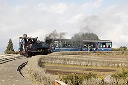 Toy Train, Batasia Loop, Darjeeling, West Bengal, India