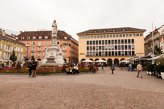 Piazza Walther, Bolzano, Italy