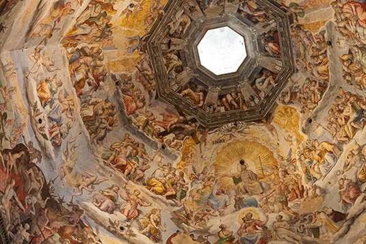 Ceiling, Florence Cathedral, Florence, Italy