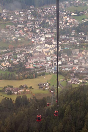 Cable Cars, Ortisei, Italy