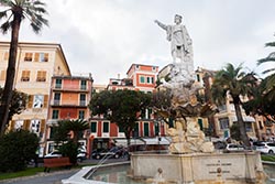 Statue of Columbus, Santa Margherita Ligure, Italy
