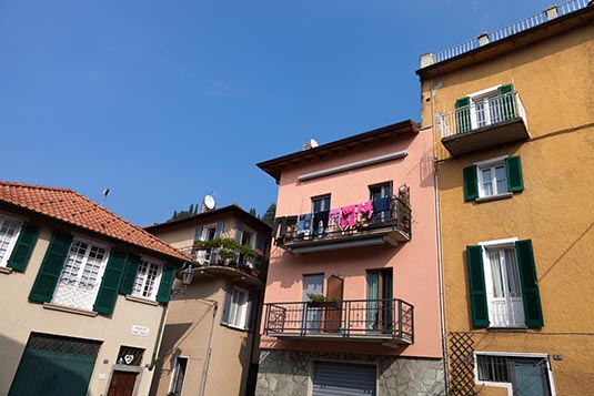 Houses, Varenna, Italy