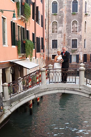 A Newly Wedded Couple, Venice, Italy