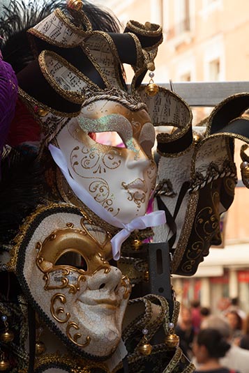 Venetian Masks, Venice, Italy