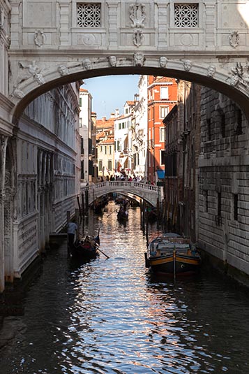 View from Ponte Della Paglia, Venice, Italy
