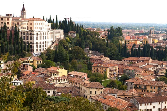 View from Castel St. Pietro, Verona, Italy