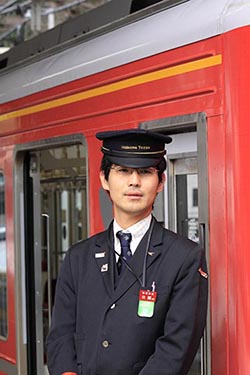 Driver, Train, Odakyu Line, Odawara, Japan