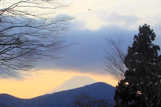 Mount Fuji, Lake Ashi, Hakone Area, Japan