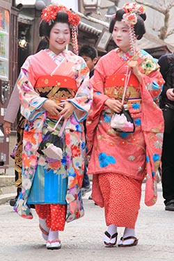 The Geisha Girls, Kyoto, Japan