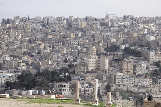 View from Citadel, Amman, Jordan