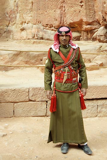 Desert Patrolman, Petra, Jordan